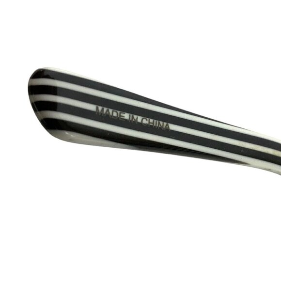 Pomy Eyewear Eyeglass Frames Black Metal Half Rim Rectangle 52 19 140 - Picture 9 of 10